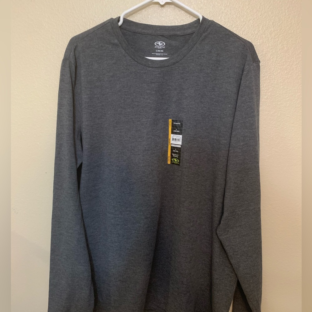 Long sleeve tri blend T-shirt